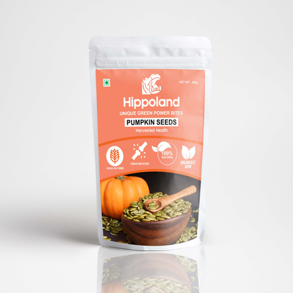 Hippoland Organic Pumpkin Seeds| 100grams | 200grams | 500grams | 1kg