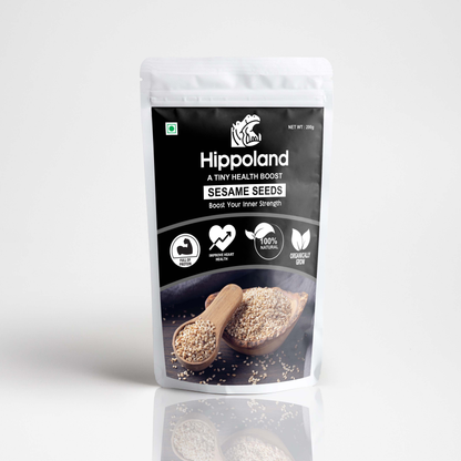 Hippoland Organic Sesame Seeds | 100grams | 200grams | 500grams | 1kg