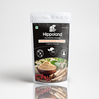 Hippoland Organic Ashwagandha Powder| 100grams | 200grams | 500grams | 1kg