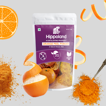 Hippoland Organic Orange Peel Powder | 100grams | 200grams | 500grams | 1kg