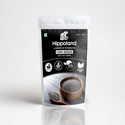 Hippoland Organic Chia Seeds | 100grams | 200grams | 500grams | 1kg