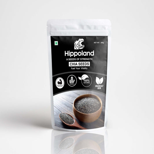 Hippoland Organic Chia Seeds | 100grams | 200grams | 500grams | 1kg